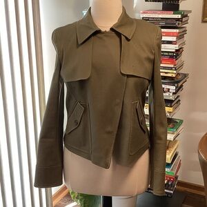 Ann Taylor Women's Olive Jean Jacket